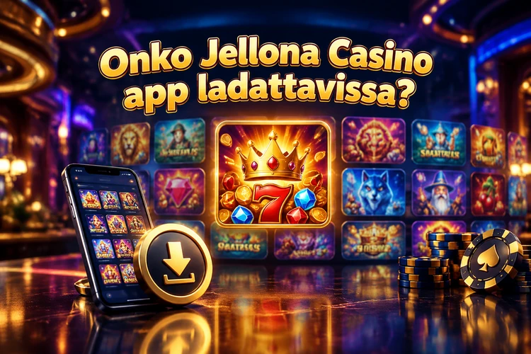 Onko Jellona Casino app ladattavissa?