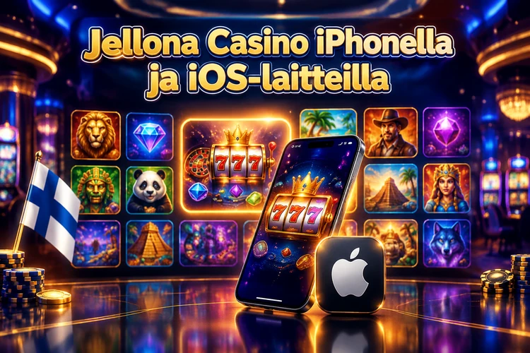 Jellona Casino iPhonella ja iOS-laitteilla