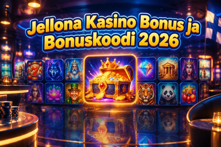 Jellona Kasino Bonus ja Bonuskoodi 2026