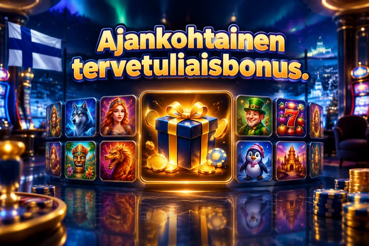 Ajankohtainen tervetuliaisbonus