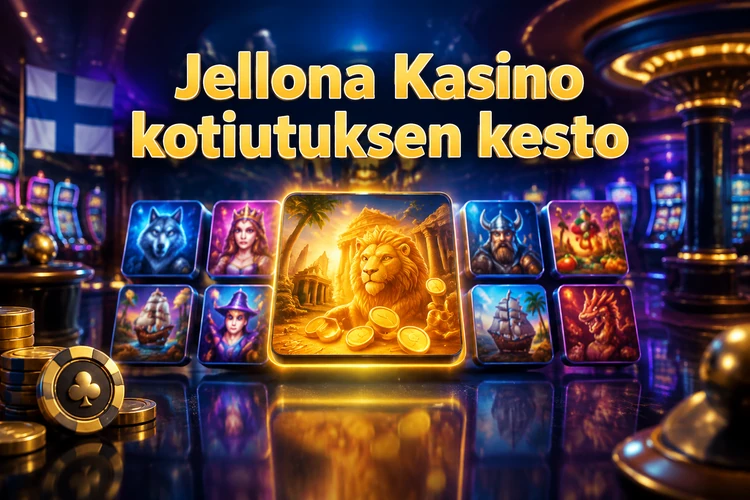 Jellona Kasino kotiutuksen kesto